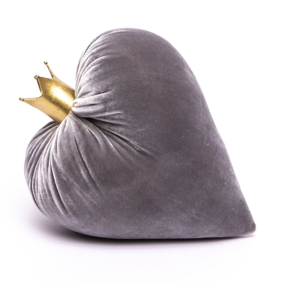 Large Grey Heart