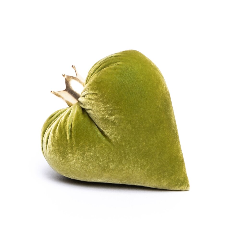 Medium Chartreuse Heart