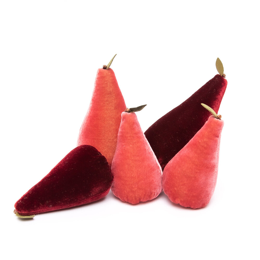 Pears in Pink and Red